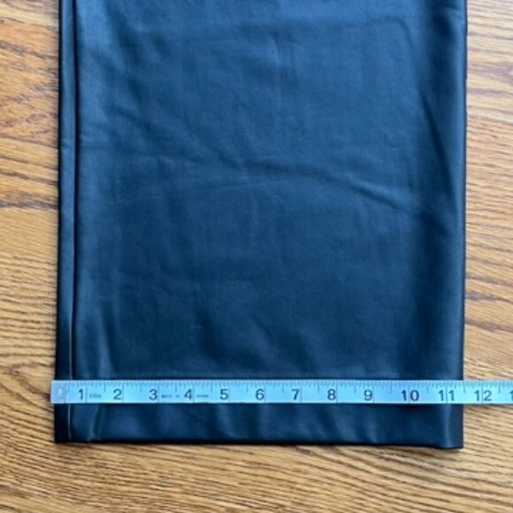 NWT Anthropologie Maeve Black Colettte Faux Leather Crop Pants Women's Size 33 - Picture 8 of 9